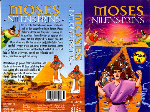 MOSES - NILENS PRINS (vhs)